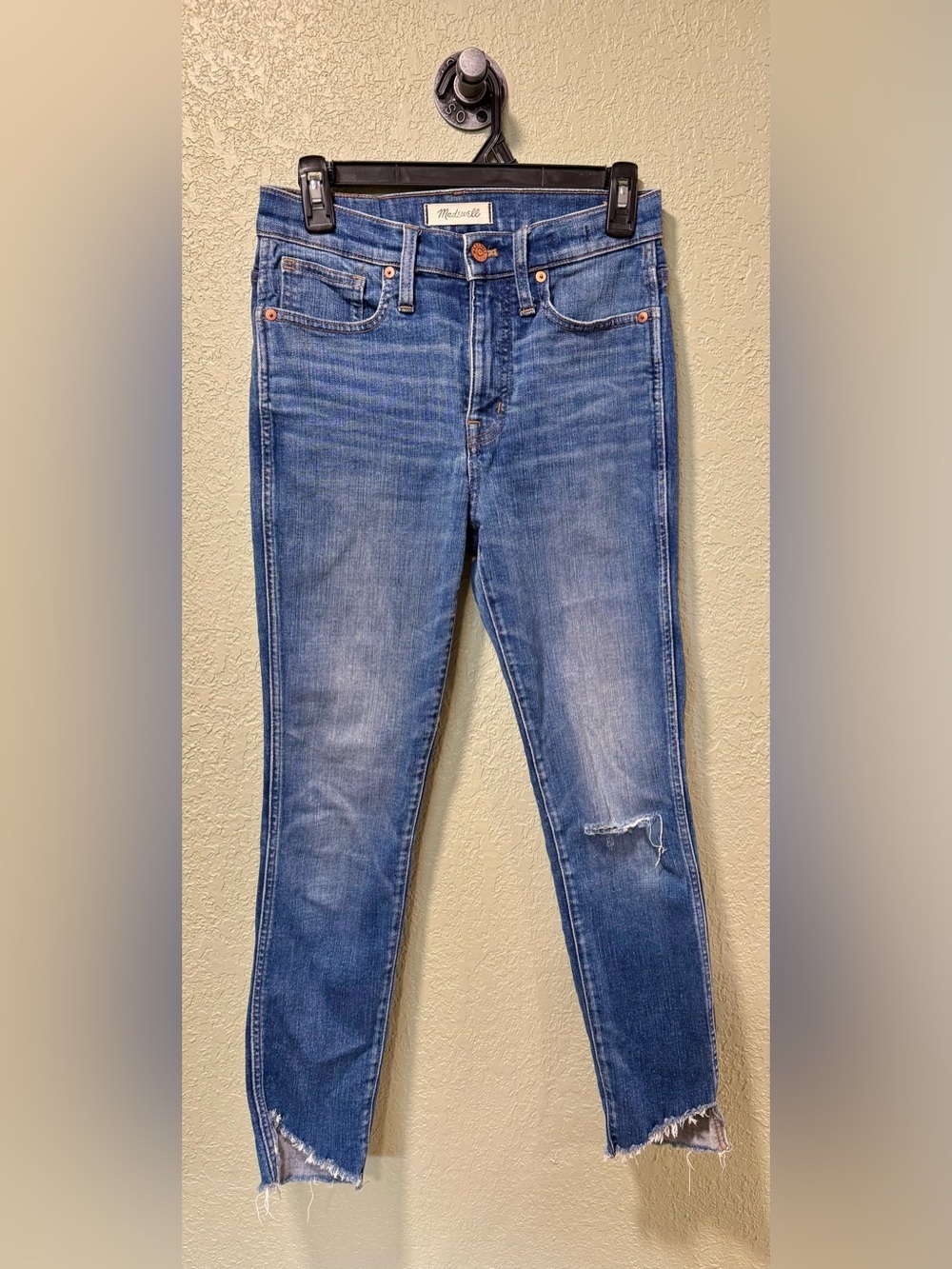Madewell Distressed Skinny Jeans 26